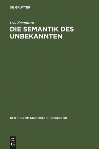 Die Semantik des Unbekannten: historische Bedeutungswörterbücher im 19. Jahrhundert - Schmitthenner und Weigand