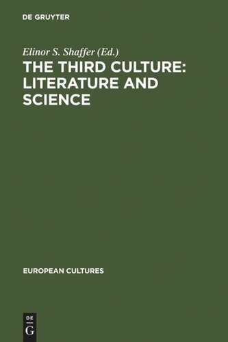 The Third Culture: Literature and Science