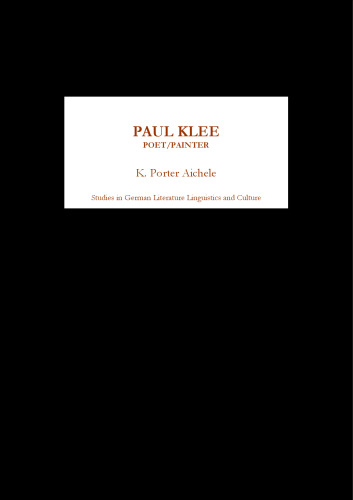 Paul Klee, Poet/Painter