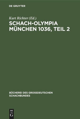 Schach-Olympia München 1036, Teil 2