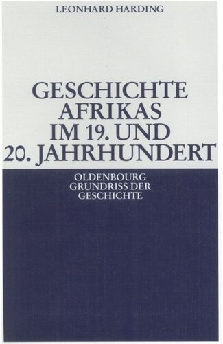 Geschichte Afrikas im 19. und 20. Jahrhundert