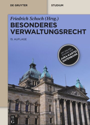 Besonderes Verwaltungsrecht: Mit Onlinezugang zur Jura-Kartei-Datenbank (Print-Ausgabe)