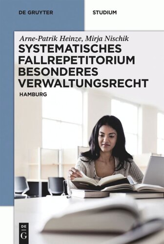 Systematisches Fallrepetitorium Besonderes Verwaltungsrecht: Hamburg