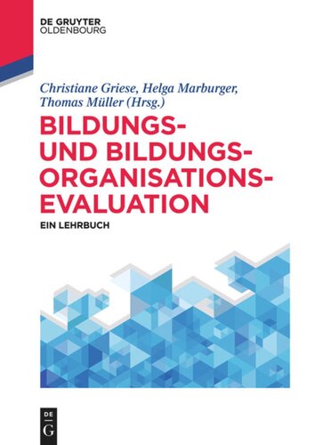 Bildungs- und Bildungsorganisationsevaluation: Ein Lehrbuch