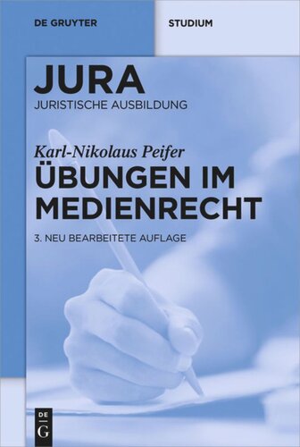 Übungen im Medienrecht