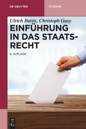 Einführung in das Staatsrecht