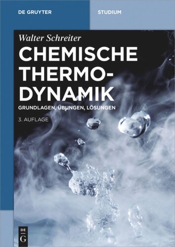 Chemische Thermodynamik: Grundlagen, Übungen, Lösungen