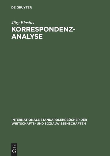 Korrespondenzanalyse