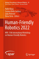 Human-Friendly Robotics 2022: HFR: 15th International Workshop on Human-Friendly Robotics