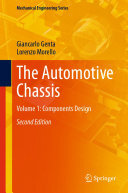 The Automotive Chassis: Volume 1: Components Design