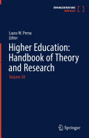 Higher Education: Handbook of Theory and Research: Volume 38