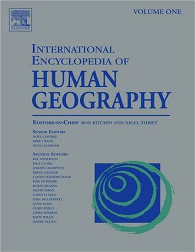 International Encyclopedia of Human Geography, Twelve-Volume Set: