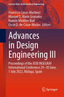 Advances in Design Engineering III: Proceedings of the XXXI INGEGRAF International Conference 29–30 June, 1 July 2022, Málaga, Spain