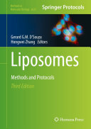 Liposomes: Methods and Protocols