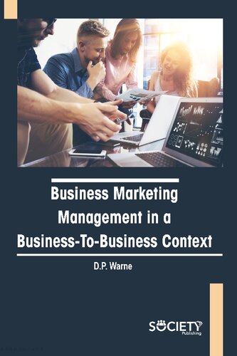 Business Marketing Management in a Business-to-Business Context