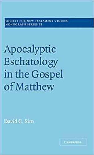 Apocalyptic eschatology in the gospel of Matthew