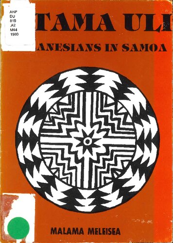 O Tama Uli: Melanesians in Western Samoa