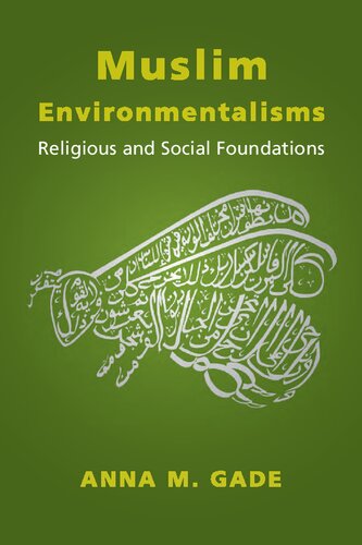 Muslim Environmentalisms Religious and Social Foundations