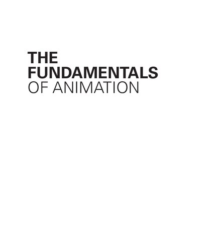 THE FUNDAMENTALS OF ANIMATION