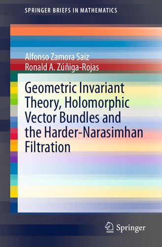 Geometric Invariant Theory, Holomorphic Vector Bundles and the Harder-Narasimhan Filtration (SpringerBriefs in Mathematics)