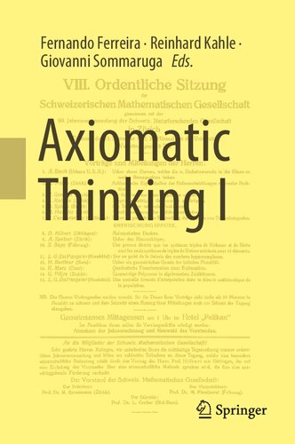 Axiomatic Thinking I