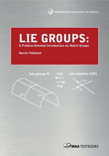 Lie Groups (Mathematical Association of America Textbooks)