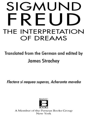 The Interpretation of Dreams