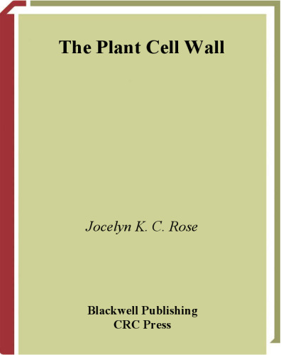 The Plant Cell Wall
