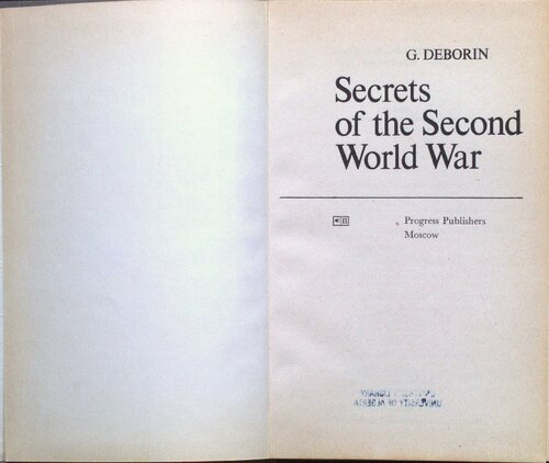 Secrets of the Second World War