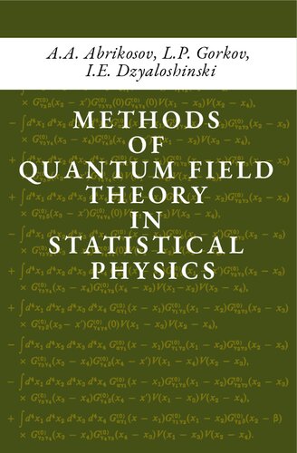 Methods of Quantum Field Theory in Statistical Physics
