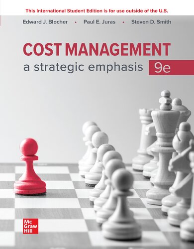 ISE Cost Management: A Strategic Emphasis [Team-IRA]