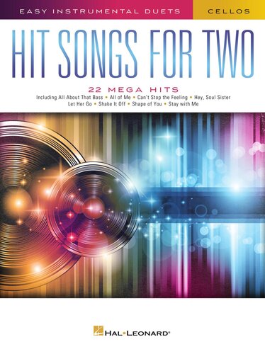 Hit Songs for Two Cellos--Easy Instrumental Duets