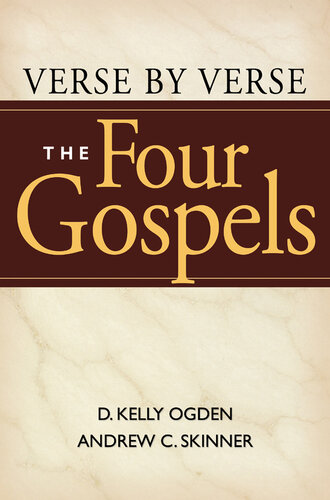 Verse by Verse: The Four Gospels
