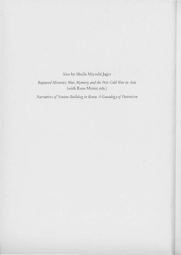 Brothers at war : the unending conflict in Korea