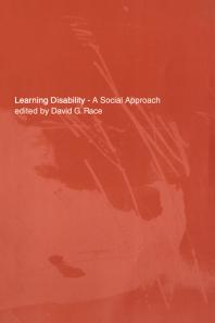 Learning Disability : A Social Approach