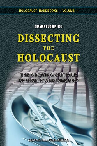 Dissecting the Holocaust