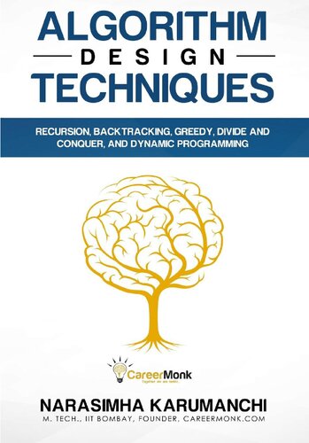 Algorithm design techniques