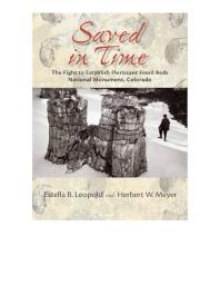 Saved in Time : The Fight to Establish Florissant Fossil Beds National Monument, Colorado
