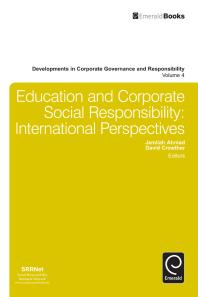 Education and Corporate Social Responsibility : International Perspectives