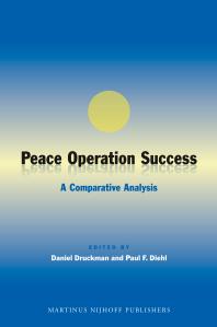 Peace Operation Success : A Comparative Analysis