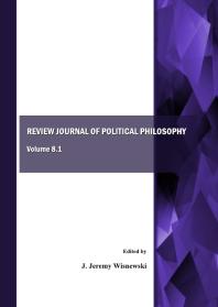 Review Journal of Political Philosophy