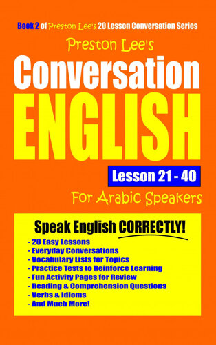 Preston Lee's Conversation English For Arabic Speakers Lesson 21: 40