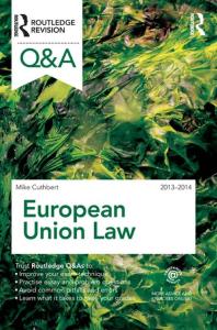 Q&a European Union Law 2013-2014