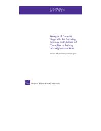 Analysis of Financial Support to the Surviving Spouses and Children of Casualties in the Iraq and Afghanistan Wars