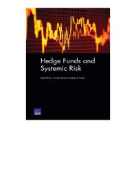 Hedge Funds and Systemic Risk