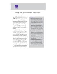 Promoting Online Voices for Countering Violent Extremism