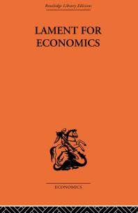 Lament for Economics