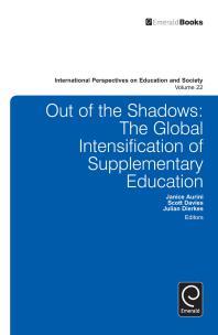Out of the Shadows : The Global Intensification of Supplementary Education