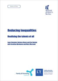 Reducing Inequalities : Realising the Talents of All