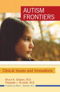 Autism Frontiers : Clinical Issues and Innovations